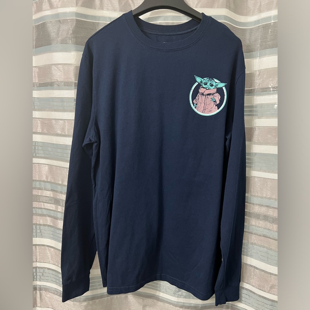 Star Wars The Mandalorian The Child Long Sleeve Shirt - Picture 2 of 6
